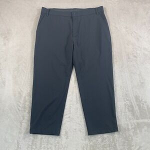 Nike Dri-Fit Victory Golf Pants Mens 38x25 Black Performance Stretch Wicking $80
